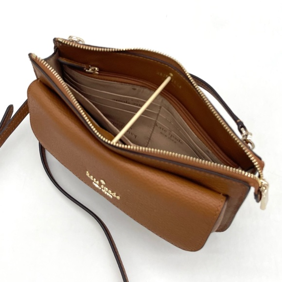 Kate Spade Leila Small Flap Packet Crossbody Bag - Picture 8 of 12